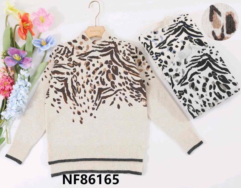 Maglia donna Blu Oltre all'ingrosso modello NF86165 - L&Y