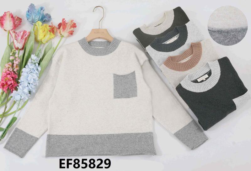 Maglia donna Blu Oltre all'ingrosso modello EF85829 - L&Y