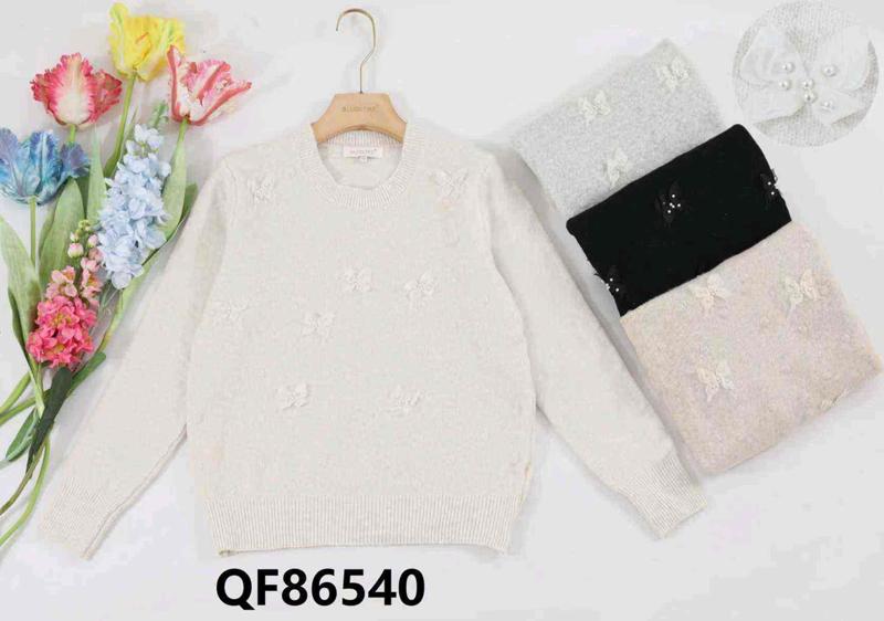 Maglia donna Blu Oltre all'ingrosso modello QF86540 - L&Y