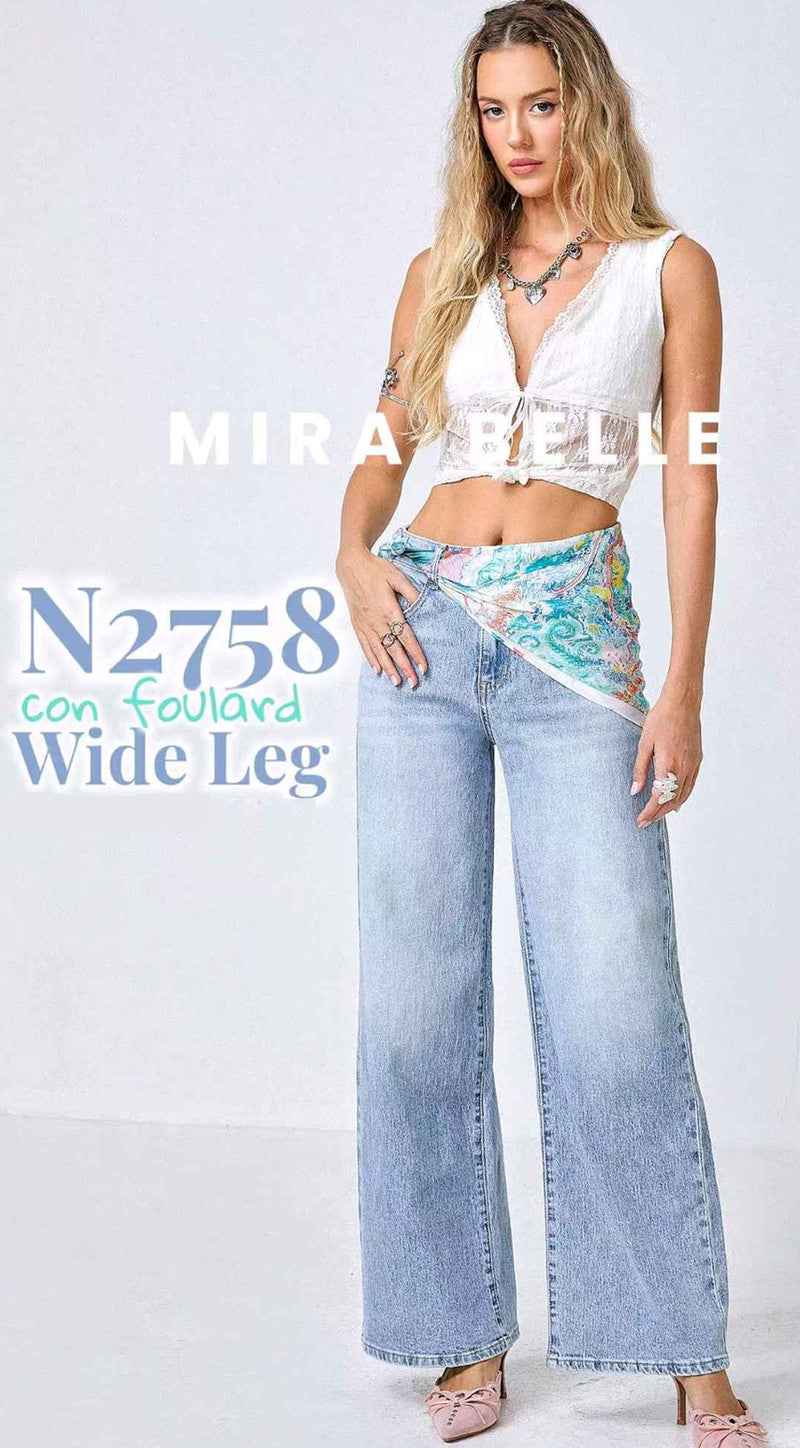 Jeans donna Mira Belle all'ingrosso modello N2758 - L&Y