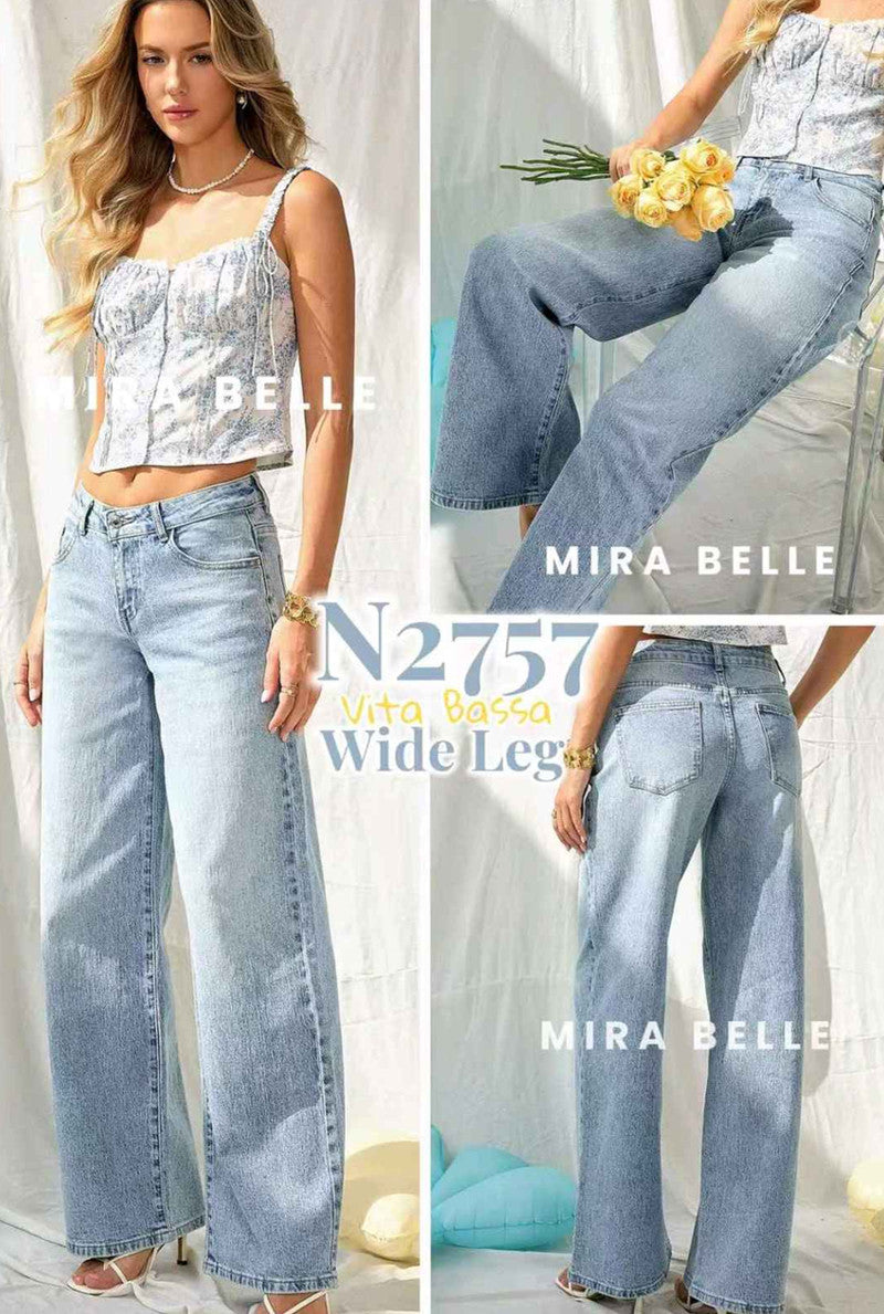 Jeans donna Mira Belle all'ingrosso modello N2757 - L&Y