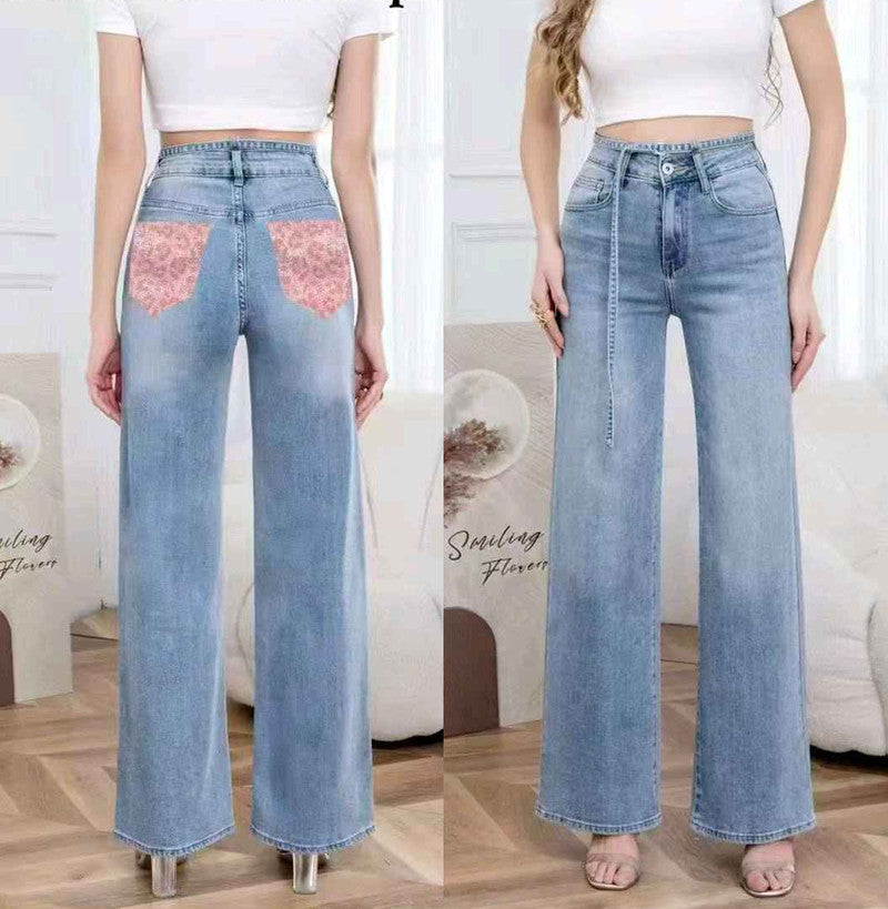 Jeans donna Nove & Nove all'ingrosso modello F2640 - L&Y