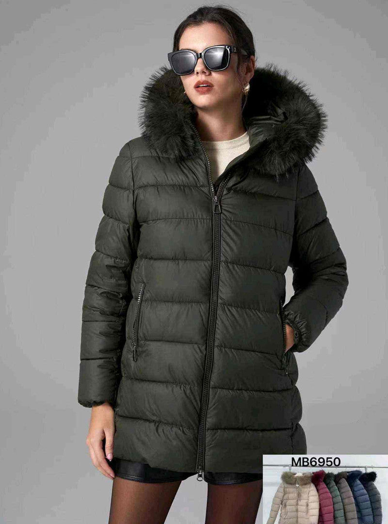 Giacca taglia comoda donna Monte Cervino all'ingrosso modello MB6950 - L&Y