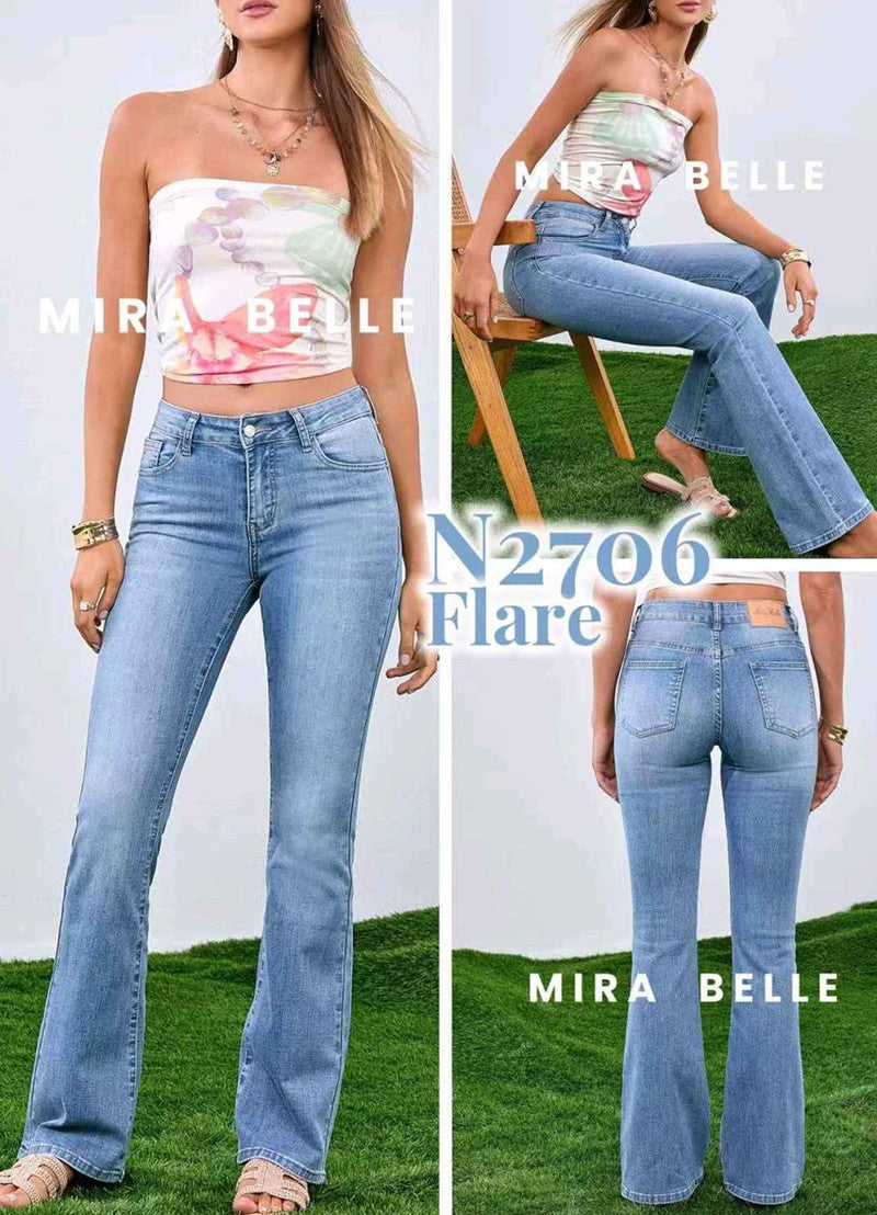 Jeans donna Mira Belle all'ingrosso modello N2706 - L&Y
