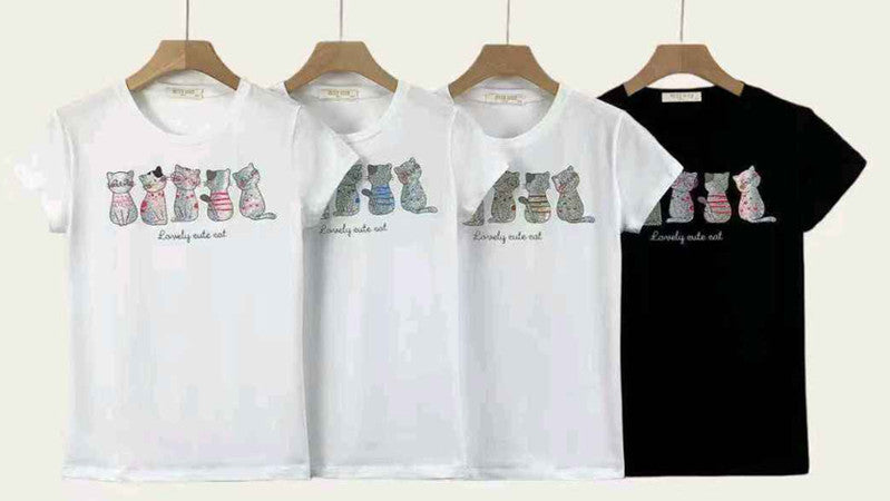 T-shirt donna Miss Kiss all'ingrosso modello MS-A6212 - L&Y