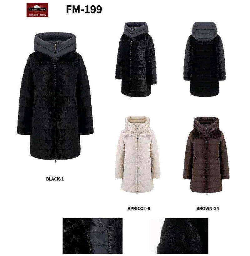 Giacca taglia comoda donna Ellen Rose all'ingrosso modello FM199 - L&Y