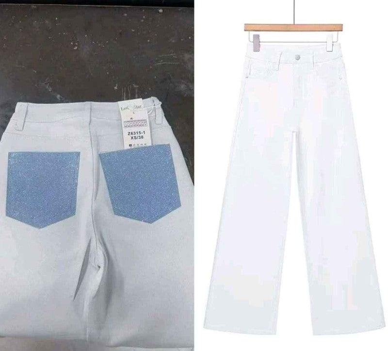 Jeans donna Lovely Star all'ingrosso modello Z6315 - L&Y