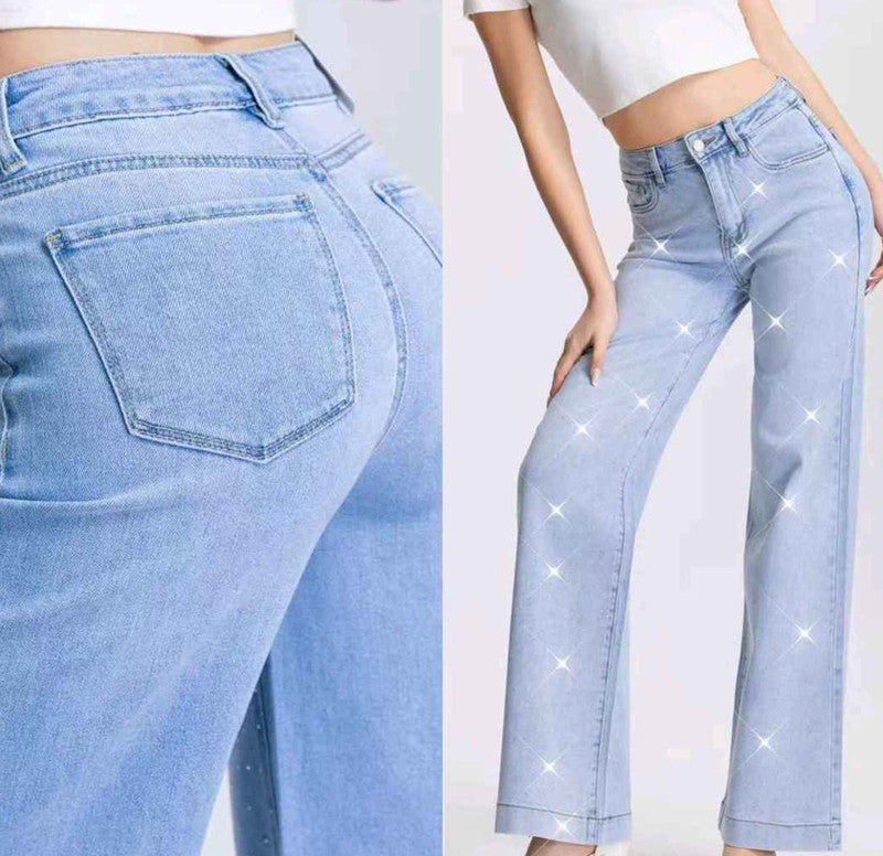 Jeans donna Lovely Star all'ingrosso modello Z6552 - L&Y