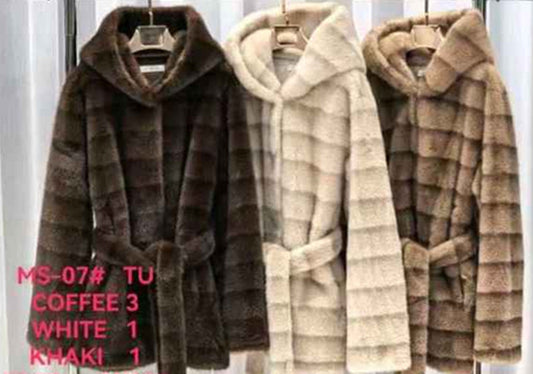 Ecopelliccia donna Miss Kiss all'ingrosso modello MS-07 - L&Y