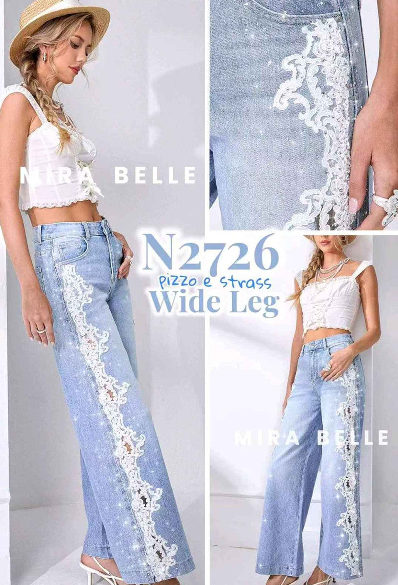 Jeans donna Mira Belle all'ingrosso modello N2726 - L&Y