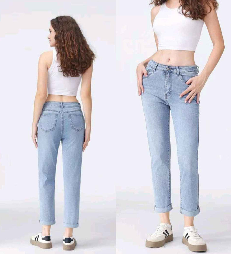 Jeans taglia comoda donna Nove & Nove all'ingrosso modello Z6366 - L&Y