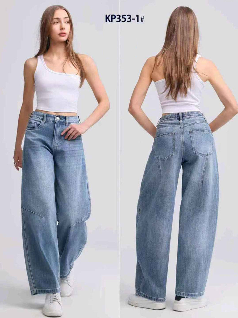 Jeans donna Kiss Pink all'ingrosso modello KP353 - L&Y