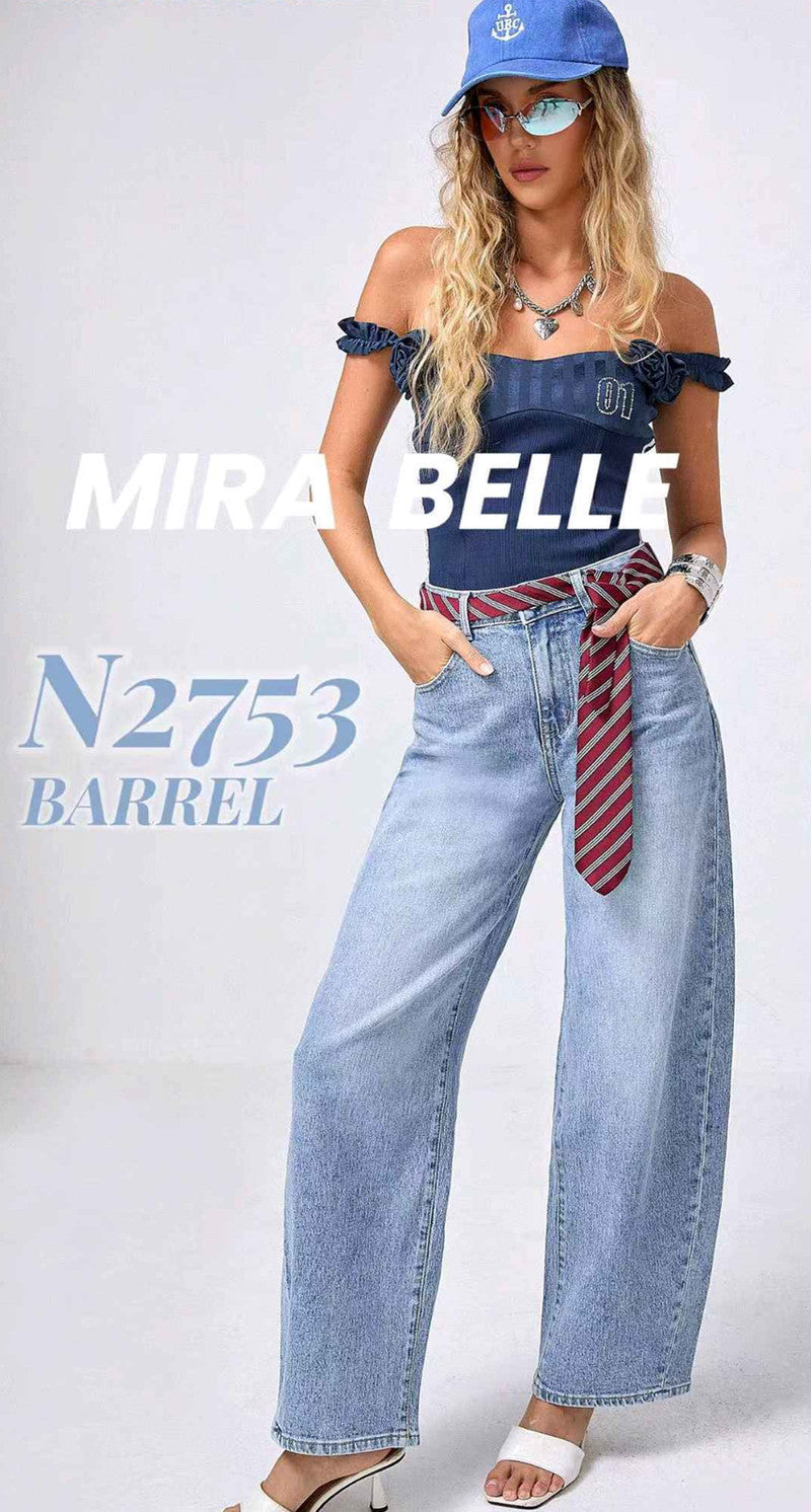 Jeans donna Mira Belle all'ingrosso modello N2753 - L&Y