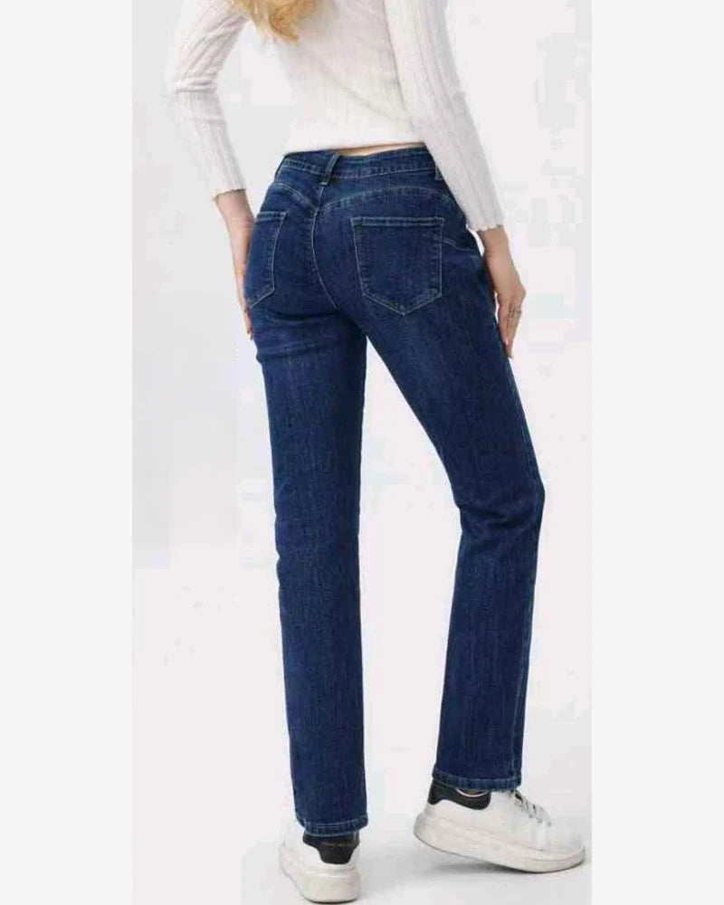 Jeans taglia comoda donna Kiss Pink all'ingrosso modello AE130 - L&Y - foto 2