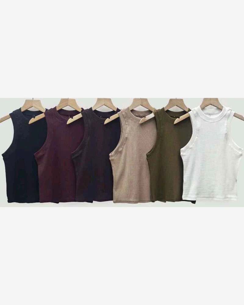 Canotta donna Vinceotto misto all'ingrosso modello JX-08525-K - L&Y - foto 2