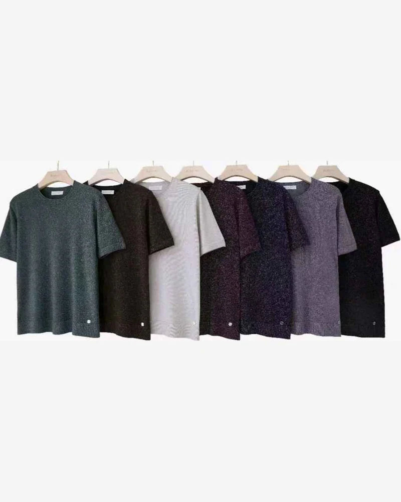 Maglia donna Blu Oltre misto all'ingrosso modello WSS84143 - L&Y - foto 2