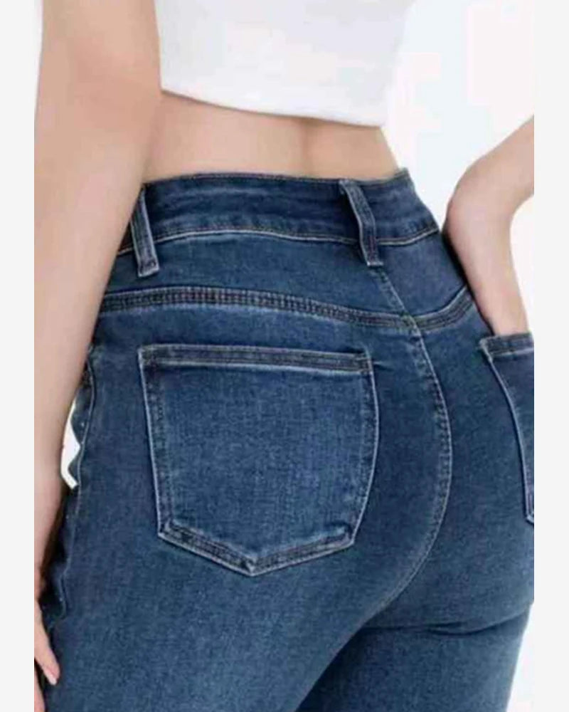 Jeans donna Lovely Star blu all'ingrosso modello Z6566 - L&Y - foto 2