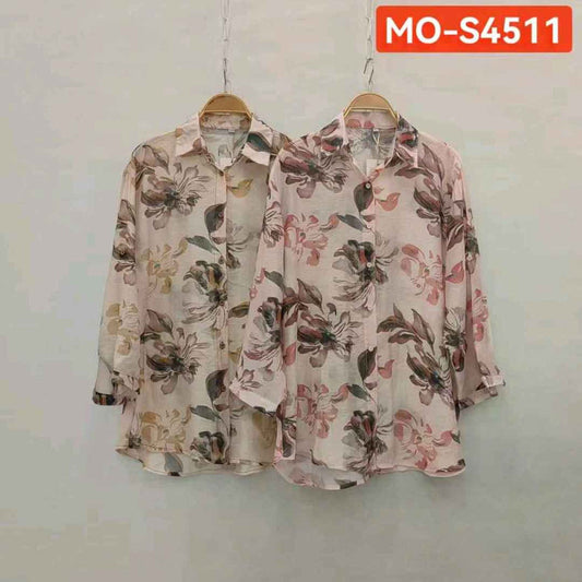 Camicia donna Morghy all'ingrosso modello MO-S4511 - L&Y