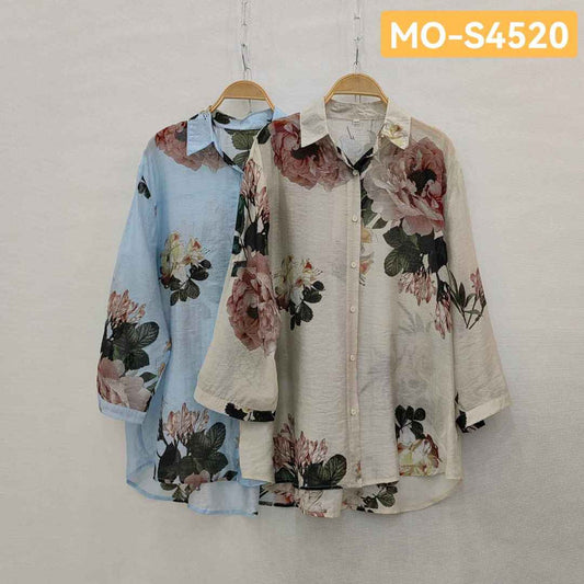 Camicia donna Morghy all'ingrosso modello MO-S4520 - L&Y