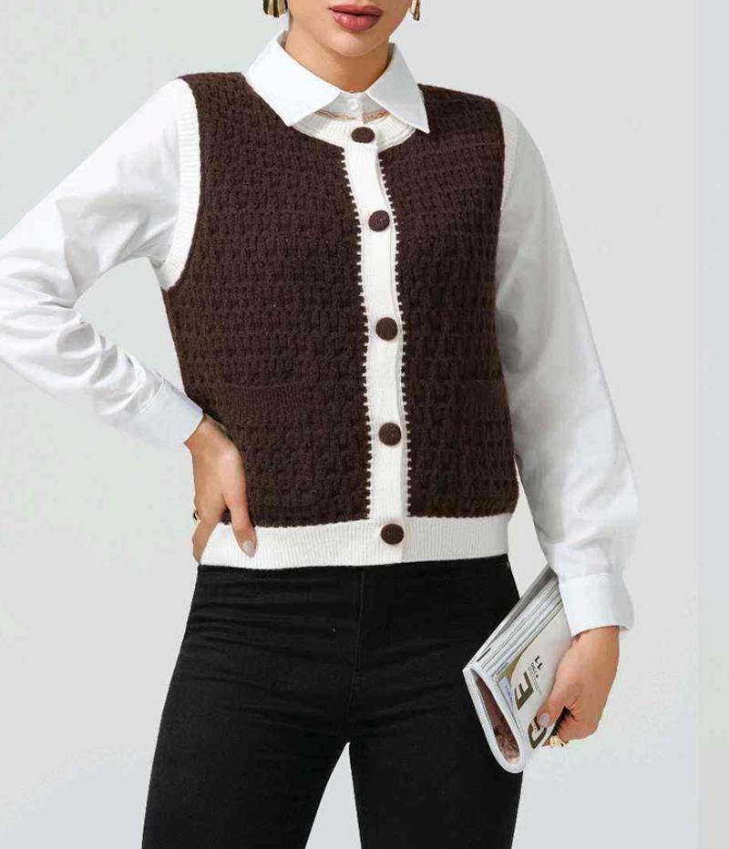 Gilet donna Jean Louis Francoise all'ingrosso modello AY65706 - L&Y