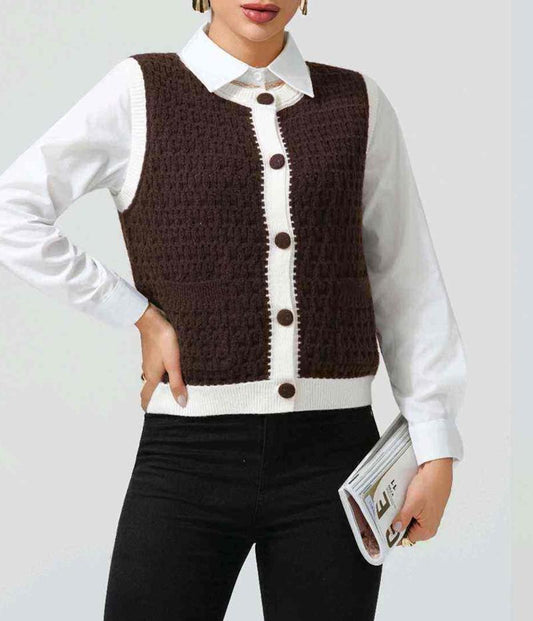 Gilet donna Jean Louis Francoise all'ingrosso modello AY65706 - L&Y