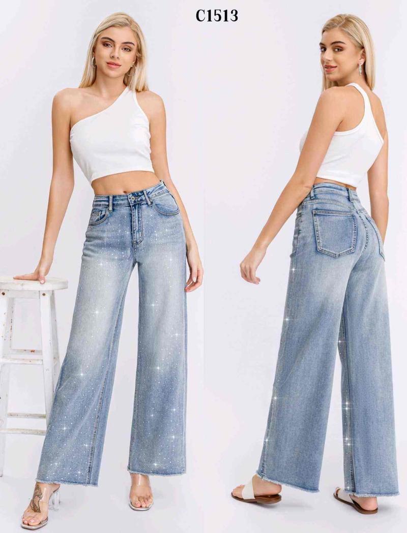 L&Y-Water Jeans-C1513-#F2