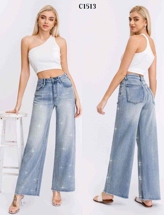 L&Y-Water Jeans-C1513-#F2