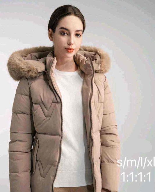 Giubbotto donna Monte Cervino all'ingrosso modello MY0619 - L&Y