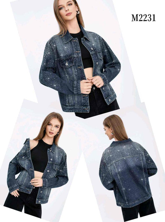 M2231 - Giacca di jeans Donna all'ingrosso | L&Y