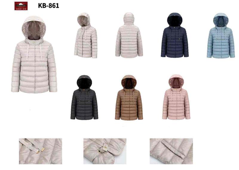 Giubbotto donna Ellen Rose all’ingrosso modello KB861 - L&Y