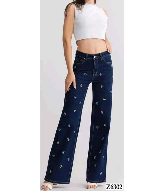 Jeans donna Lovely Star all'ingrosso modello Z6302 - L&Y