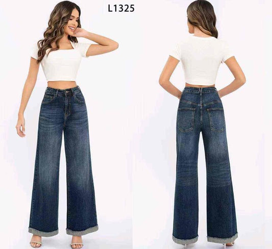 Jeans donna Farfallina all'ingrosso modello L1325 - L&Y