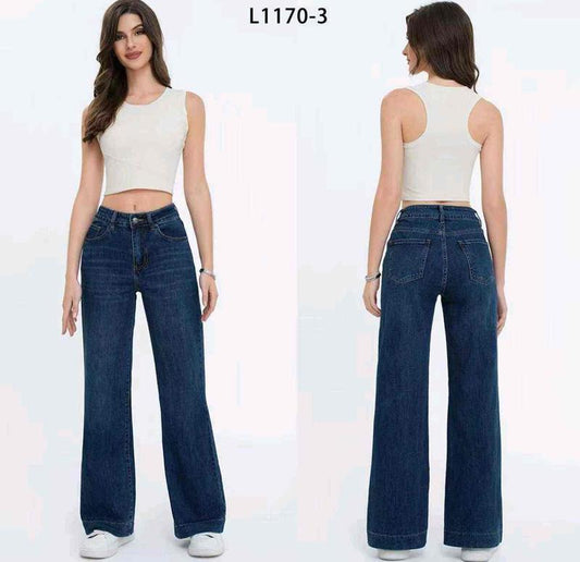 Jeans donna Farfallina all'ingrosso modello L1170-3 - L&Y