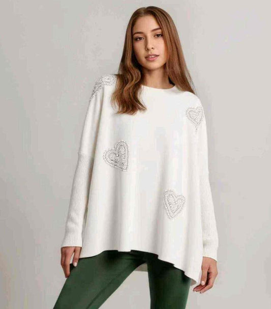 Maglia donna Blu Oltre all'ingrosso modello PBZ86096 - L&Y