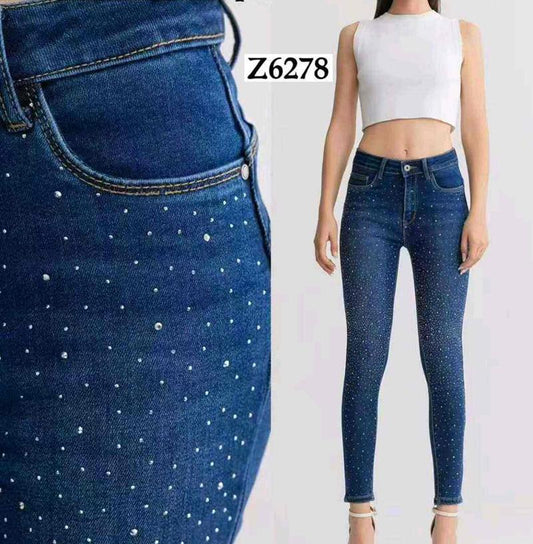 Jeans donna Lovely Star all'ingrosso modello Z6278 - L&Y