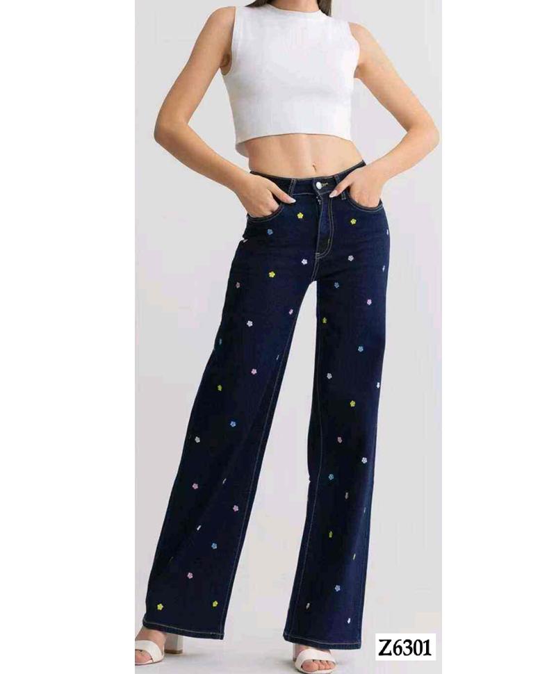 Jeans donna Lovely Star all'ingrosso modello Z6301 - L&Y