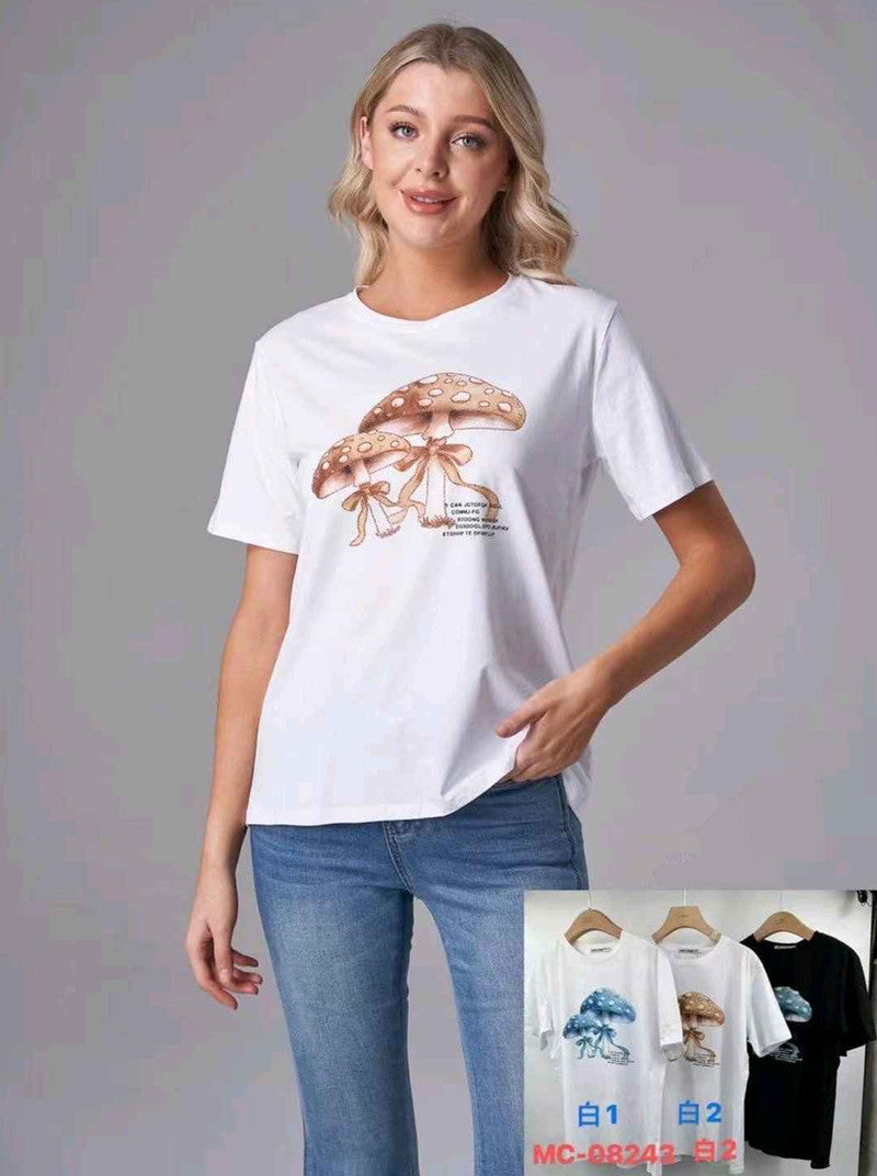 T-shirt donna Monte Cervino all'ingrosso modello MC08243 - L&Y