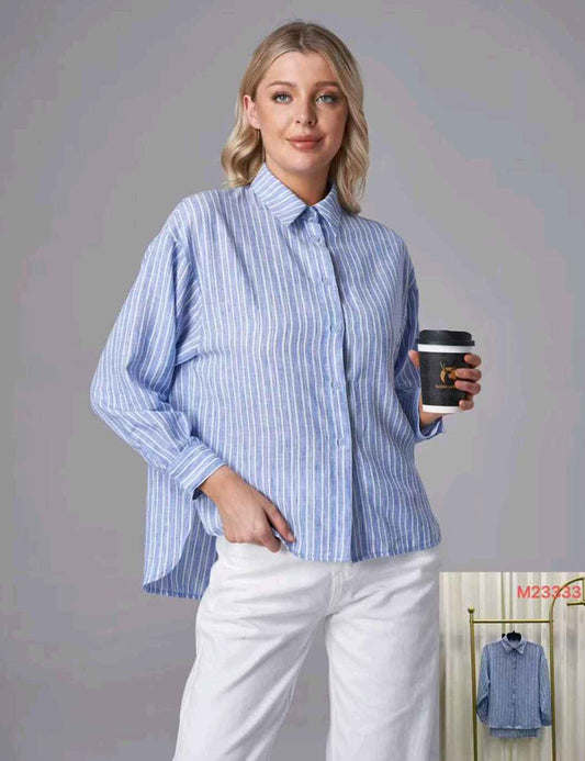 Camicia donna Monte Cervino all'ingrosso modello M23333 - L&Y