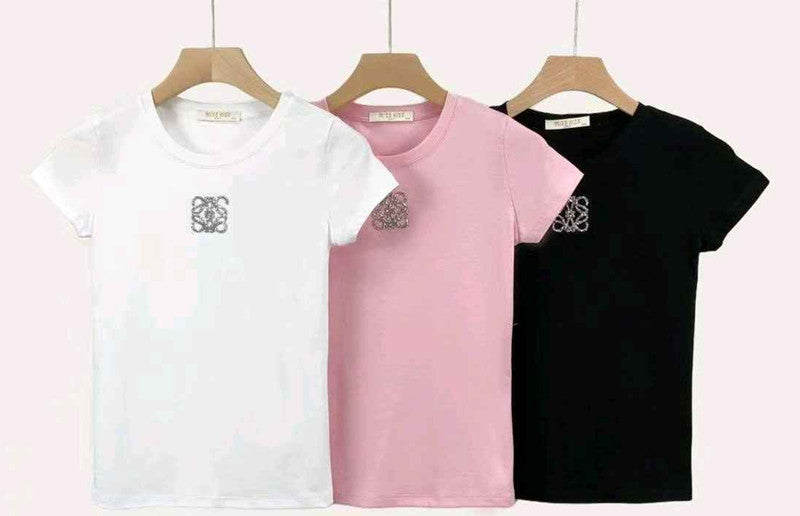 T-shirt donna Miss Kiss all'ingrosso modello MS-A509 - L&Y