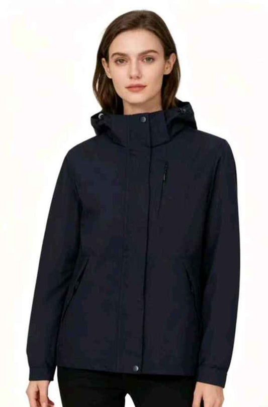 Giacca donna Blu Deise all'ingrosso modello 81366 - L&Y