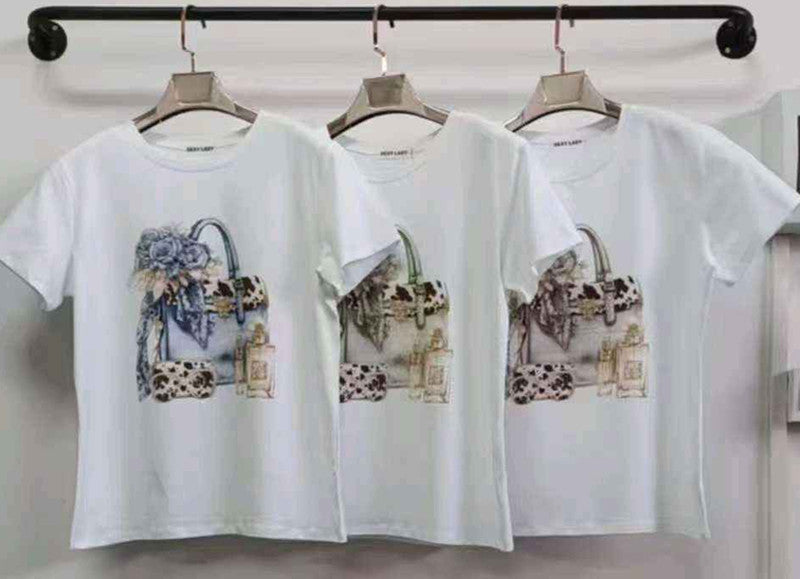 T-shirt donna SEXY LADY all'ingrosso modello A382 - L&Y