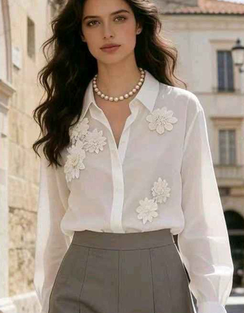 Camicia donna Sweet Miss all'ingrosso modello M116128 - L&Y