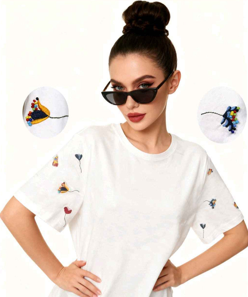 T-shirt donna Studio Eleven all'ingrosso modello D67490 - L&Y