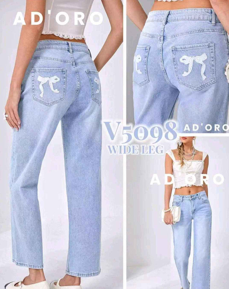 Jeans donna AD'ORO all'ingrosso modello V5098 - L&Y
