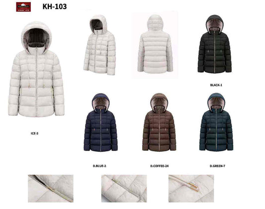 Giacca taglia comoda donna Ellen Rose all'ingrosso modello KH103 - L&Y