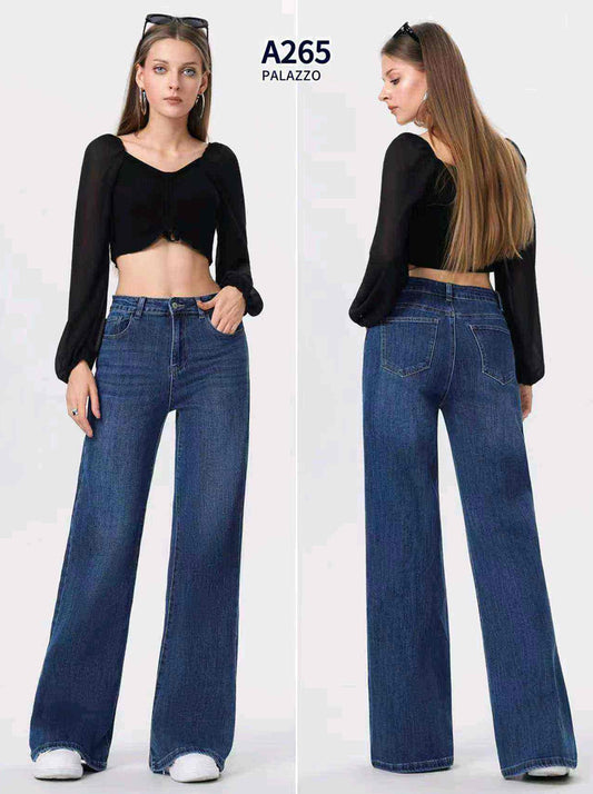 Jeans donna Kiss Pink all'ingrosso modello A265 - L&Y