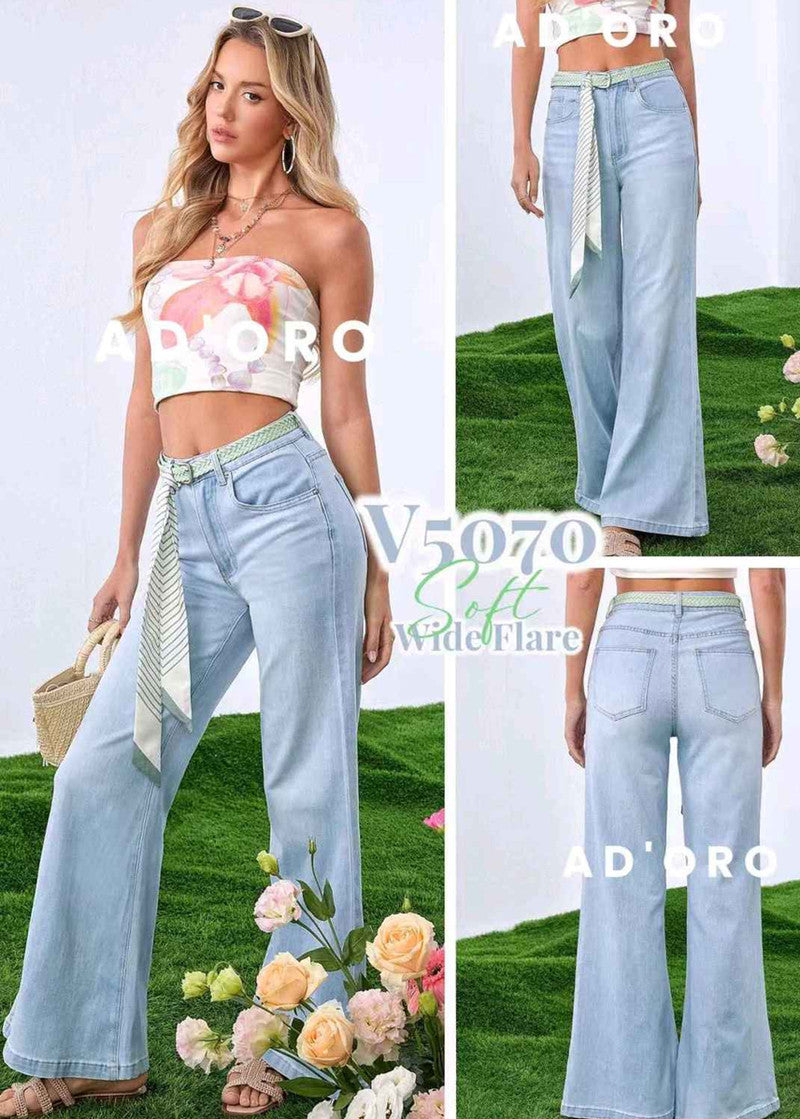 Jeans donna AD'ORO all'ingrosso modello V5070 - L&Y