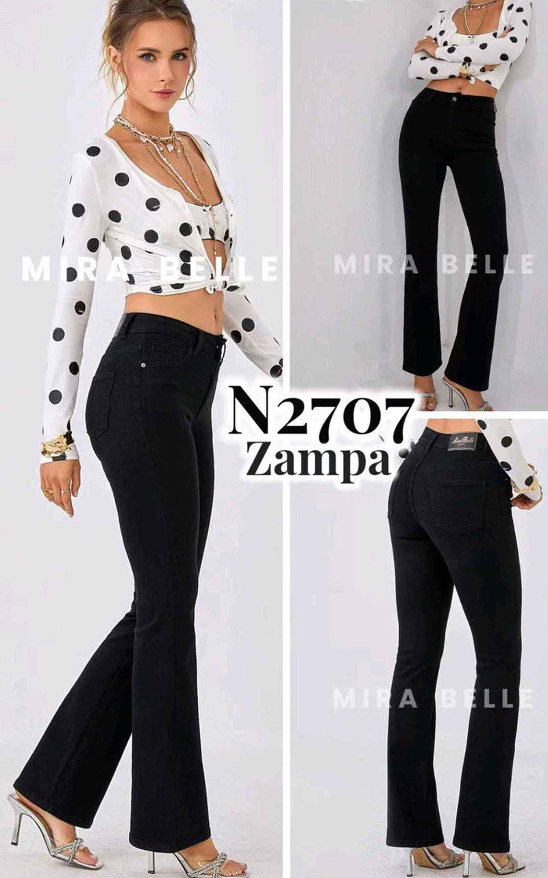Jeans donna Mira Belle all'ingrosso modello N2707 - L&Y