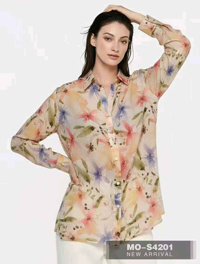 Camicia donna Morghy all'ingrosso modello MO-S4201 - L&Y