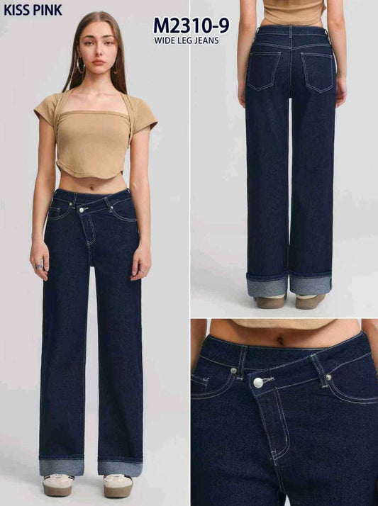 Jeans donna Kiss Pink all'ingrosso modello M2310 - L&Y